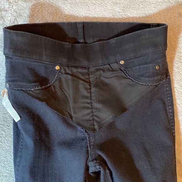 Spanx Ankle Skinny Jean Jeggings Black 20278R Size Small - Picture 6 of 14